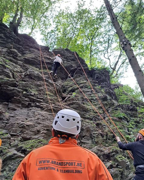 abseilen ardennen la roche|Brandsport